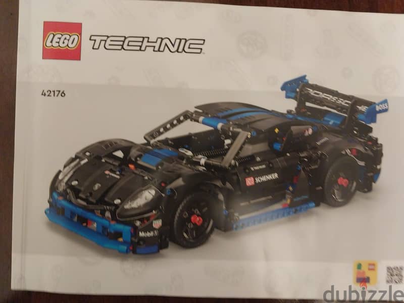 Lego technic Porsche gt4 e-performance used like new without stickers 5