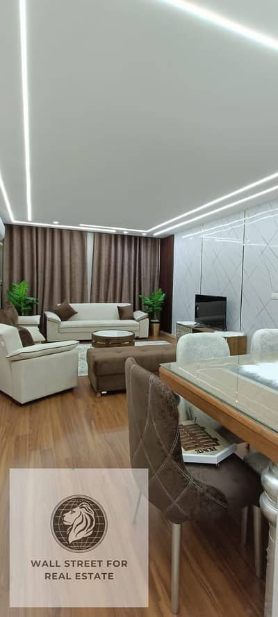 Furnished Apartment for Rent in Madinaty  B11  First-time occupancy (brand new)  116 square meters  Features:  3 bedrooms  2 bathrooms  Hotel-styl