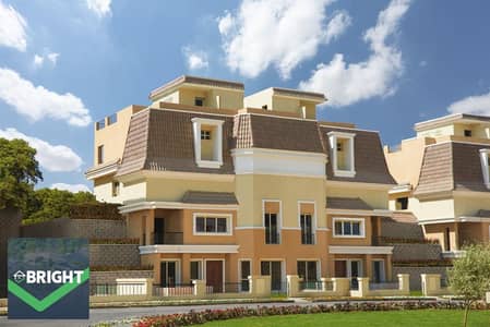 Get your villa NOW - 337m + Garden 72m 4 Bedrooms + Nanny Room in prime location at Sarai New Cairo Immediate delivery