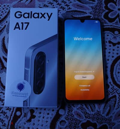 Samsung A 17 جديد لم يستخدم