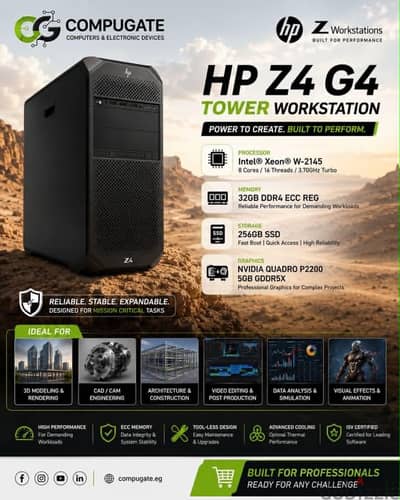  HP Z4 G4 Tower Workstation