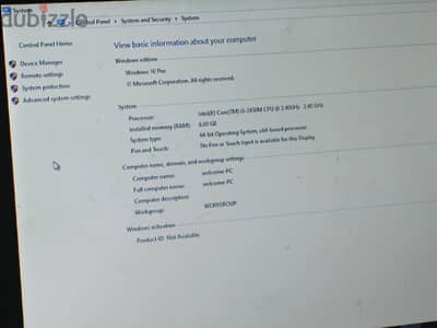 Toshiba laptop i5 2430g gt 520mمناسب التصفح والدراسةول الب