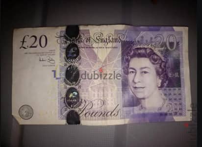 ٢٠ جنيه استرليني (paper banknote)