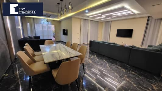 تاون هاوس فيلا للبيع متشطب سوبر لوكس بالفرش حمام سباحة خاص في هاسيندا باي  Hacienda Bay