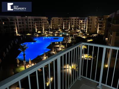 Chalet For Sale Fully Finished Pool View Furnished RTM In Marassi - North Coast