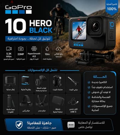  GoPro HERO 10 Black