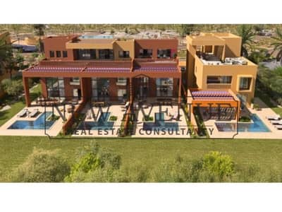 Gouna North bay 3 master bedrooms fully finished loft lagoon view with 15 % down payment & 5 years equal installments