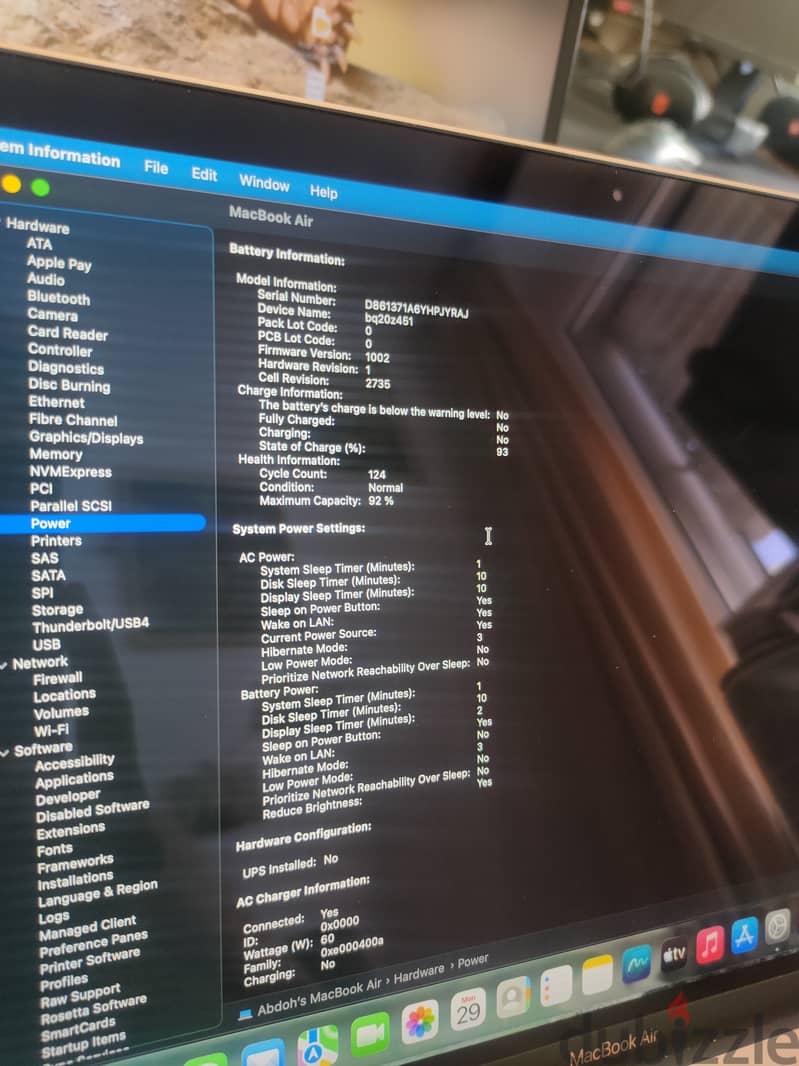 MacBook Air 13 M1 6