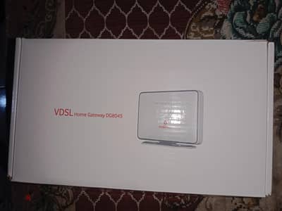 راوتر فودافون VSDL Home Gateway DG8045 جديد بكامل ملحقاته