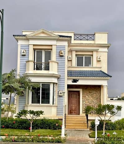 Prime located villa ready to move in October Park next to New Giza