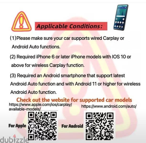 car android auto/ car play 5