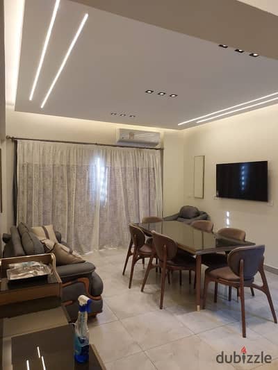Luxurious apartment for rent furnished | 101 meters | 3 rooms / 2 bathrooms | View of a wide street | Brevado Madinaty – close to services