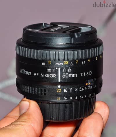 لينس نيكون 50mm F1.8D كسر زيرو