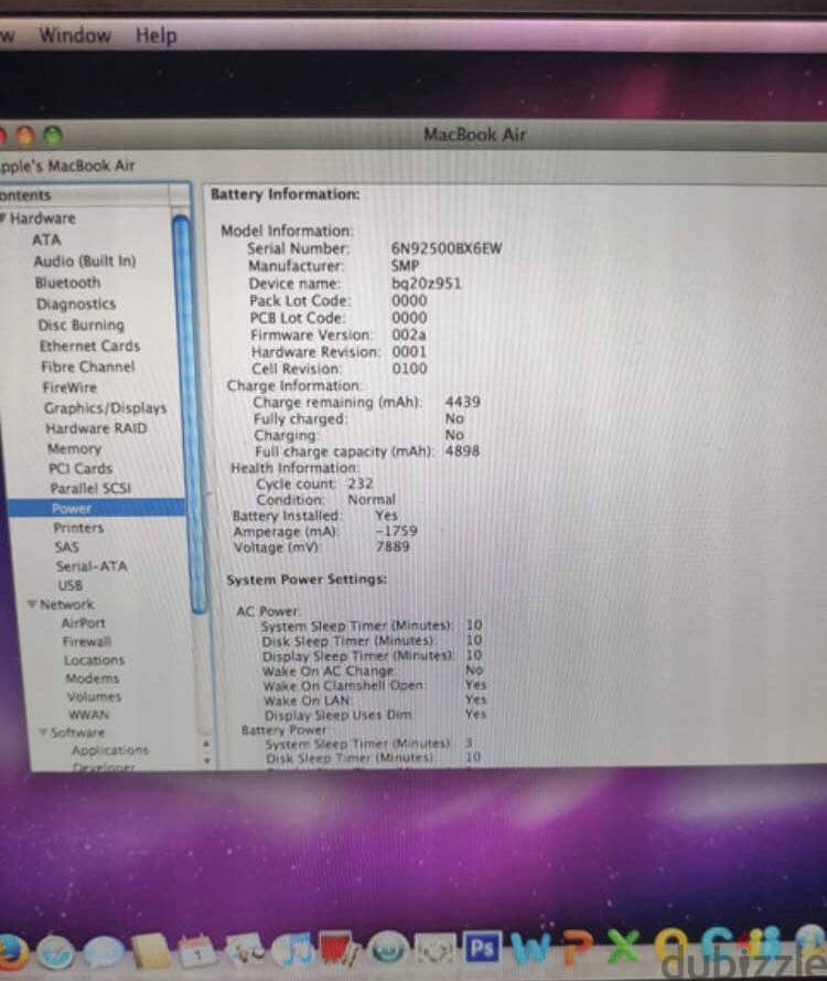 MacBook Air 2008 Excellent condition 4