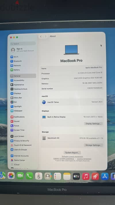 MacBook Pro 16-inch (2019)