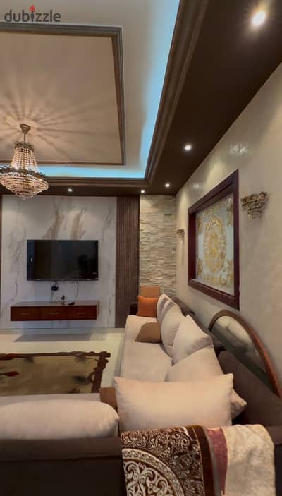 شقة مفروشة للايجار - الخمائل الشيخ زايد Apartment for rent - El Khamayel Compound El sheikh zayed fully furnished