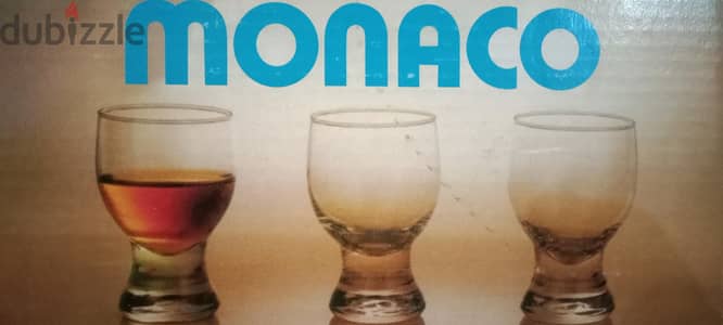 طقم كوبايات زجاج MONACO