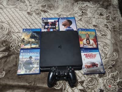 playstation 4 slim 500 GB used (Good condition)