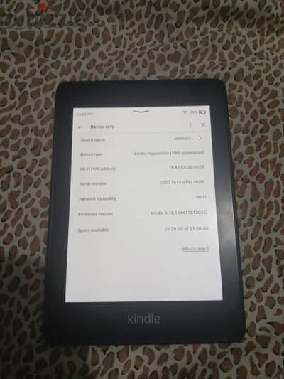 Kindle Paperwhite 10th Gen