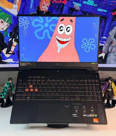 بكارتونته ASUS TUF A15 Gaming بكارت RTX 4070 فعلي 8 جيجا