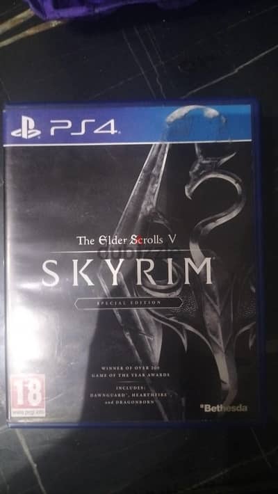 Skyrim PS4 مستعمل كسر زيرو