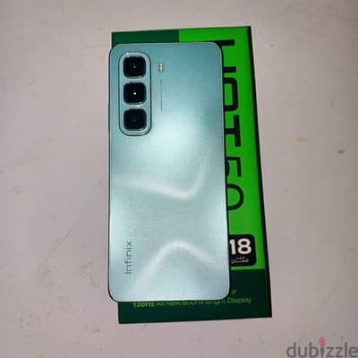 Infinix Hot 50 (256GB / 8RAM) - كسر زيرو بالعلبة والشاحن الأصلي للبيع