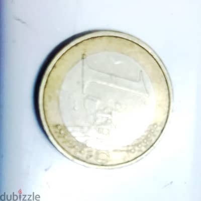 عمله معدنيه 1 يورو 2002