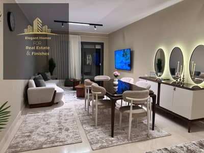 شقة بحديقة للإيجار في Villette V Residence | 156 م² | غرفتان | 80 ألف