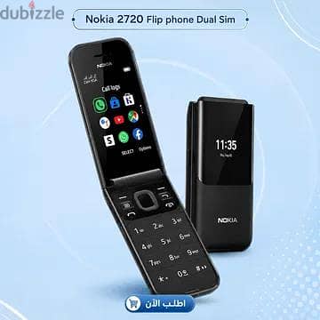 • Nokia 2720 Flip phone Dual Sim