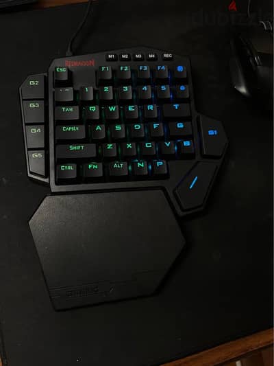 كيبورد ريدراجون K585 RGB بيد واحده في الضمان