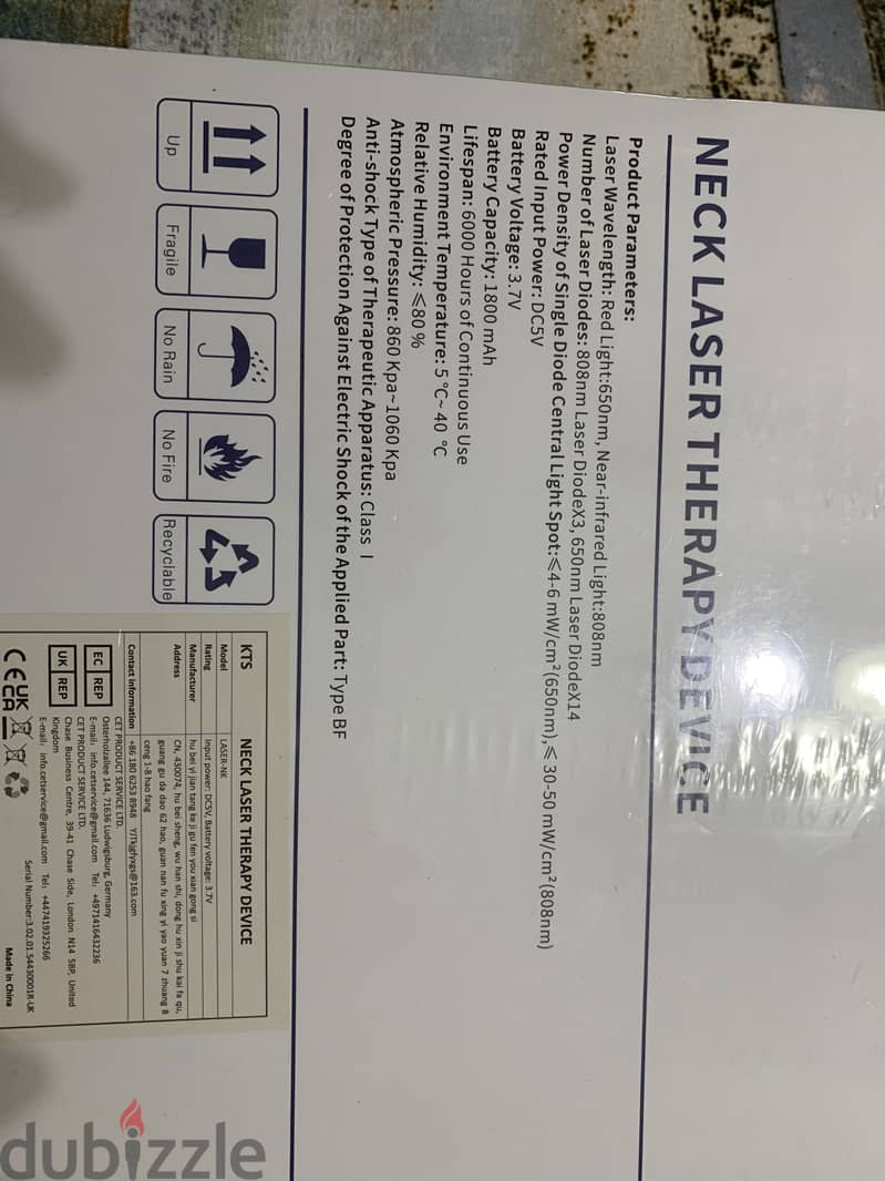 KTS Neck Laser Therapy Device 1