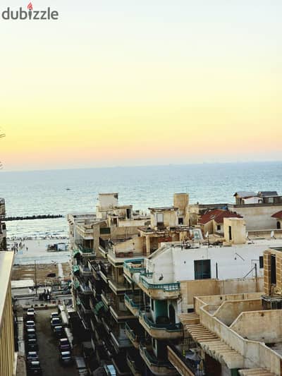 Apartment for sale in Alexandria Beach of Nakheel in the heart of services and markets, eighth building from the sea, distinguished residential and summer location
