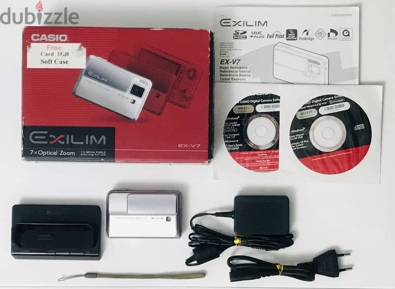 CASIO EXILIM EX-V7 7.2 Megapixels 1