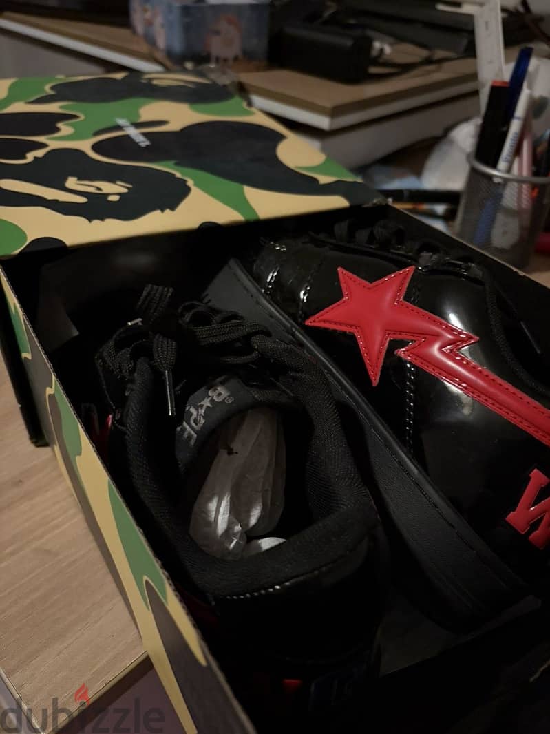 Bape nike shoes with box 43 1