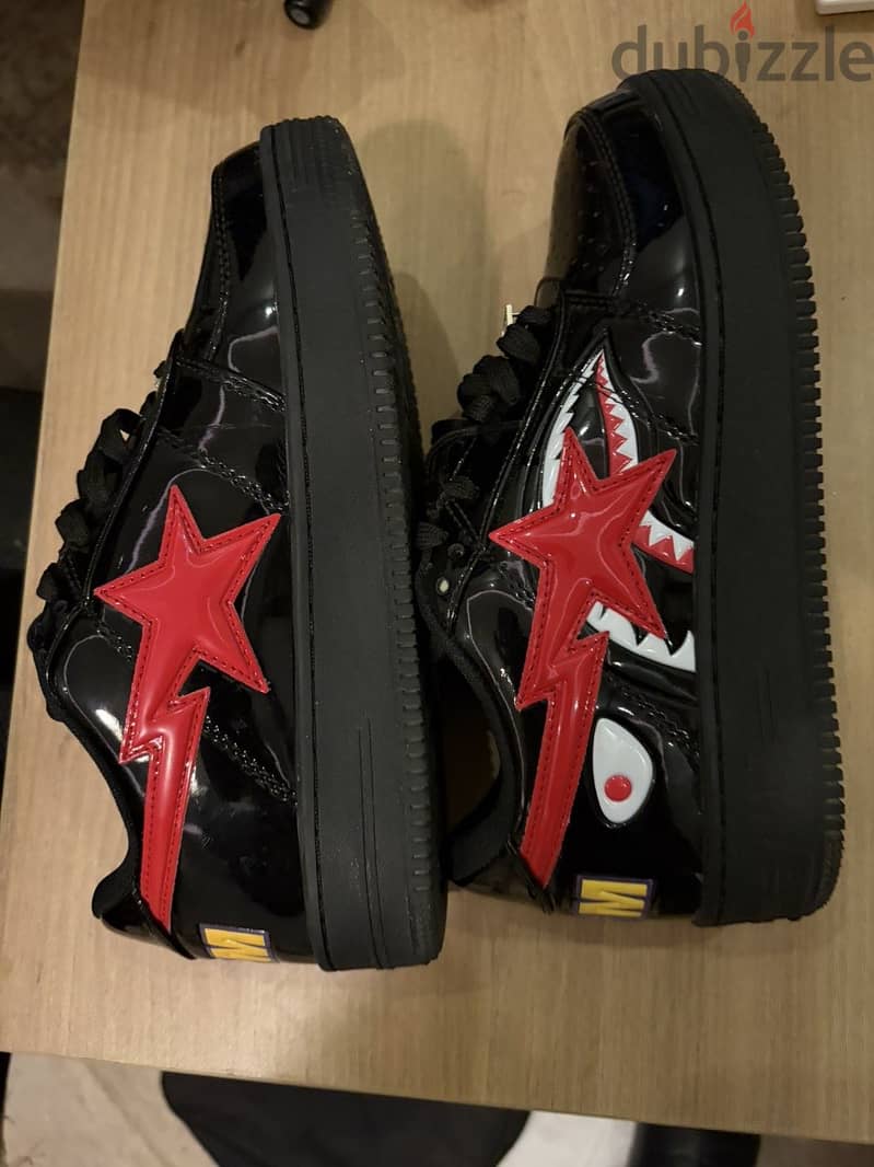 Bape nike shoes with box 43 5