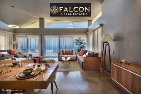 فوري لفتره خصم23%+قسط  فيلا VIP اطلاله Full Sea View في المونت جلاله | IL Monte Galala - العين السخنه علي طريق الزعفرانه دقايق الي تلال و لافيستا
