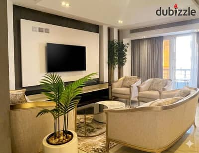 Furnished apartment for rent in Madinaty, ultra-luxurious finishes and furnishings