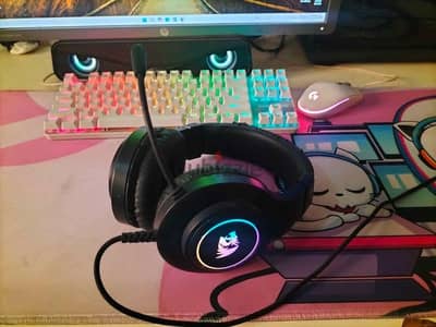 Redragon H270 RGB. سماعه