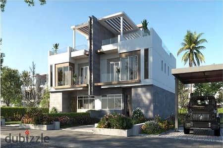 Apartment + garden with a distinctive view of the largest green space in Dunes in front of Beverly Hills