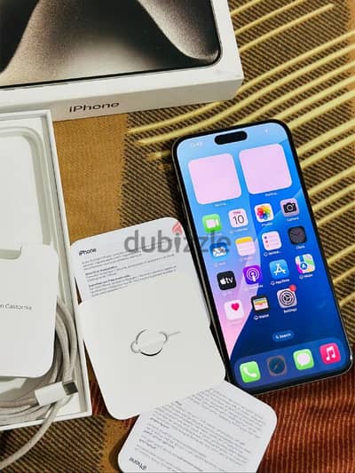 Iphone 15 Pro Max 265gb b93% BOX