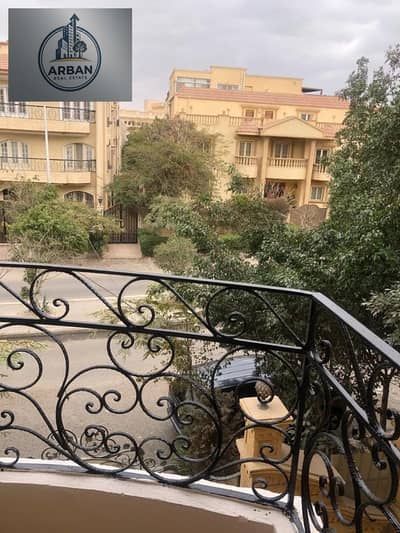 For rent, an apartment with air conditioning and heaters in the Fifth Settlement, Fifth District, a high-end and distinguished location, near the British school and Akhenaten in the second area, the villas area.