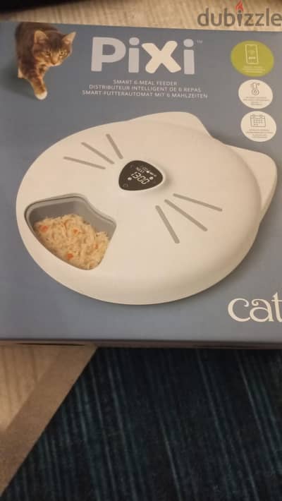 Catit PIXI 6 - Automatic Cat Feeder, WiFi App Controlled