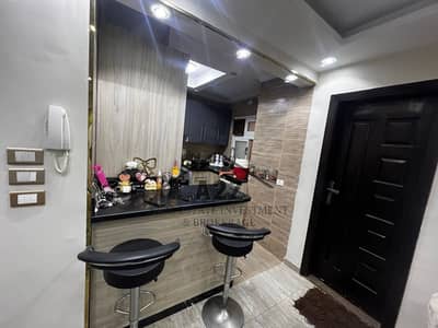 Accept in a special finishing garden with a very distinguished location, view garden and Alasnaib Mall, Talaat Mustafa. Sale includes a fully finished kitchen.