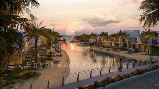 Own a 3-bedroom chalet in the first phase of Silver Sands, ready for immediate occupancy at the lowest price on the market with Egypt's largest develo