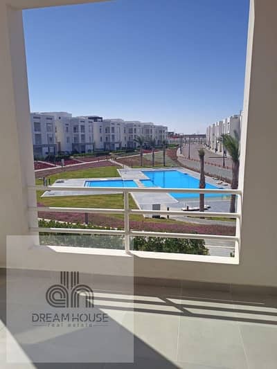 Chalet with Direct Pool View for Rent in Amwaj North Coast