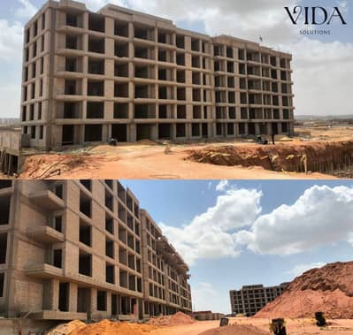 Premium apartment for sale 143 sqm with 87 sqm garden in Rovan City, Sheikh Zayed – fully serviced compound at an attractive price