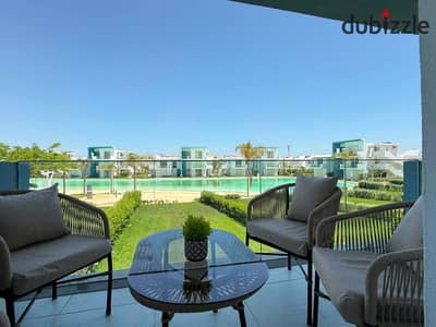 fully finished chalet with prime view for sale in fouka bay ras el hakma next to Hacienda West