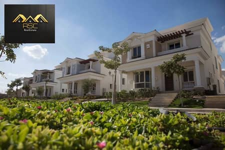 Corner Roof iVilla for Sale in Mountain View October Park | 326 sqm BUA | 95 sqm Roof | Prime Corner | Open View | Ready to Move | Best Price