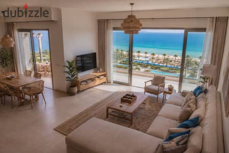 (For a Very Limited Time Only) Immediate Opportunity to Own a Chalet on Installments 160 SQM | Fully Finished | Seafront Destination in Ain Sokhna