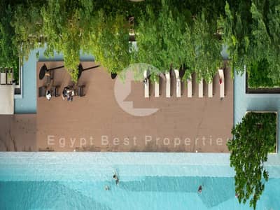 شاليه متشطب كامل بالتكيفات ، بإطلالة بحرية، للبيع مقدم 5% فقط!
